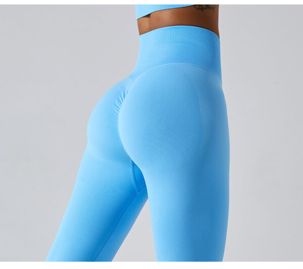 Seamless High-Waisted Compression Leggings – RCF1 - Ultimate Comfort & Performance - Image 3